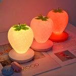Veilleuse en forme de fraise