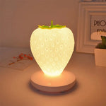 Veilleuse en forme de fraise
