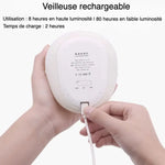 Veilleuse escargot tactile et rechargeale – Lampe pour allaitement