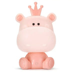 Veilleuse hippopotame tactile USB