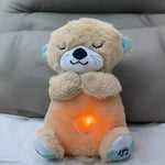 Veilleuse loutre en peluche