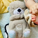 Veilleuse loutre en peluche