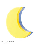 Veilleuse lune pour prise jaune ou blanche