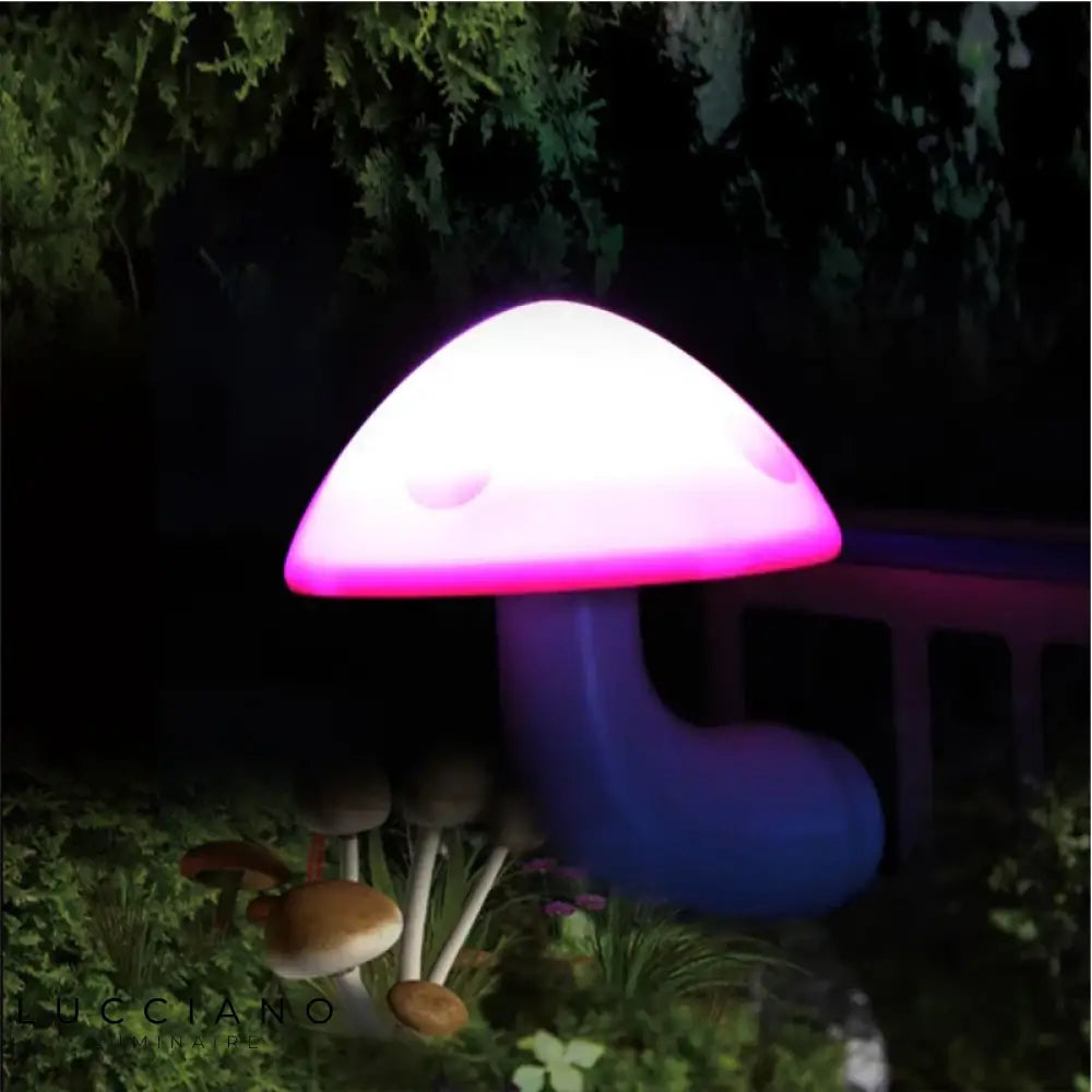 Acheter Créatif champignon LED Avatar veilleuse lit économie capteur lumière lampe romantique Acheter Créatif champignon LED Avatar veilleuse lit économie capteur lumière lampe romantique
