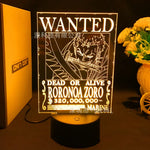 Veilleuse One Piece 3D