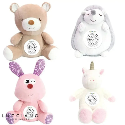 Veilleuse peluche hérisson avec musique et de lumière de projection étoilée