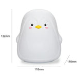 Veilleuse Pingouin Avec Batterie Rechargeable