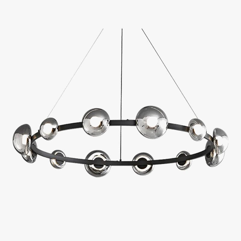 Lustre design Verre moderne minimaliste cuivre pour salle à manger chambre bureau intérieur décor à la maison luminaire nordique or