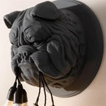 Voici La Transformation: Applique Murale Vintage Chien Déco Rétro Chambre