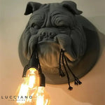 Voici La Transformation: Applique Murale Vintage Chien Déco Rétro Chambre