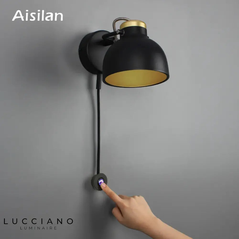 Voici La Transformation Du Titre: Aisilan – Élégante Applique Murale Design Minimaliste Blanc /