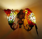 Voici La Transformation Du Titre: Applique Murale En Verre Artisanale Lumière Design See Pic 4