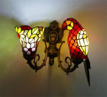 Voici La Transformation Du Titre: Applique Murale En Verre Artisanale Lumière Design See Pic 6