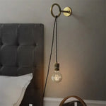 Voici La Transformation Du Titre: Applique Murale Industrielle Vintage Métal Brute Chambre