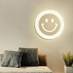 Voici La Transformation Du Titre: Applique Murale Led Smiley Design Élégant Chambre