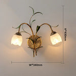 Voici La Transformation Du Titre: Applique Murale Rétro Vintage Shabby Chic Pastel Nuance Blanche