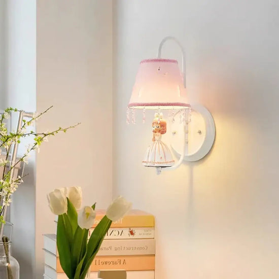 Voici La Transformation Du Titre: Applique Murale Romantique Décor Vintage Élégant Lumière Chambre