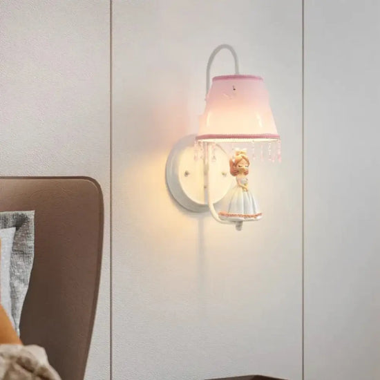 Voici La Transformation Du Titre: Applique Murale Romantique Décor Vintage Élégant Lumière Chambre