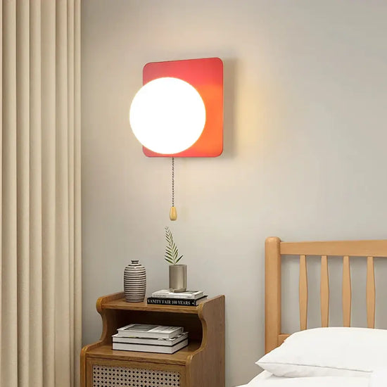 Voici La Transformation Du Titre: Appliques Murales Colorées Nordiques Design Scandinave Applique
