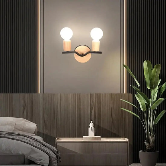Voici La Transformation Du Titre En Respectant Vos Consignes: Applique Murale Deux Têtes