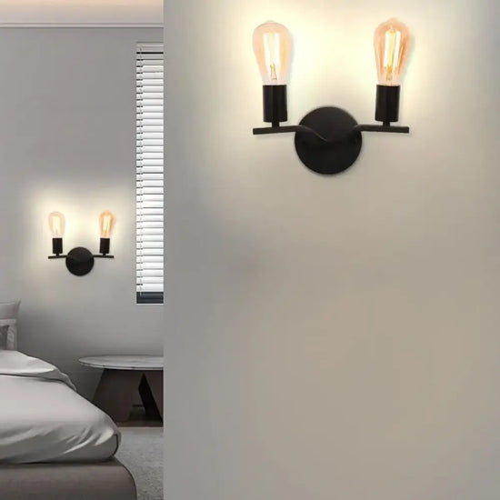 Voici La Transformation Du Titre En Respectant Vos Consignes: Applique Murale Deux Têtes