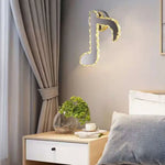 Voici Le Nouveau Titre: Applique Murale En Cristal Élégante Et Lumineuse B / Blanc Froid Chambre