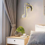 Voici Le Nouveau Titre: Applique Murale En Cristal Élégante Et Lumineuse Chambre