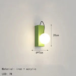 Voici Le Nouveau Titre: Applique Murale Led Contemporaine Design Modulable Vert / 3 Modifiable