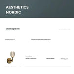 Voici Le Nouveau Titre: Applique Murale Moderne Design Scandinave Lumineuse Chambre