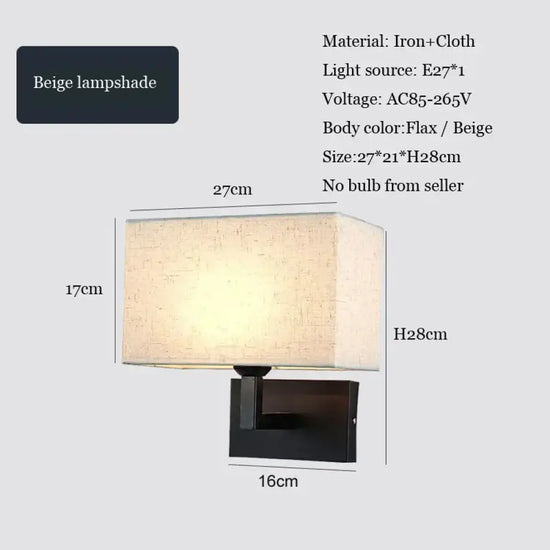 Voici Le Nouveau Titre: Applique Murale Nordique Élégante Design Minimaliste. Chambre