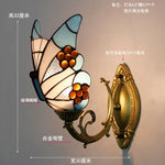 Voici Le Nouveau Titre: Applique Murale Tiffany Papillon Lumière Authentique B4 Chambre