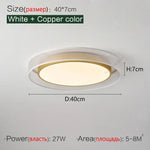 Voici Le Nouveau Titre: Ceiling Lights Bedroom Lamp Minimalist Nordic Design Illumination White