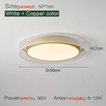 Voici Le Nouveau Titre: Ceiling Lights Bedroom Lamp Minimalist Nordic Design Illumination White