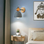 Voici Le Nouveau Titre: Lampe De Chevet Nordique Élégante Bois Design Déco Applique Murale Chambre