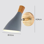 Voici Le Nouveau Titre: Lampe De Chevet Nordique Élégante Bois Design Déco Modèle 7 Applique