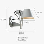 Voici Le Résultat: Applique Murale Longue Articulée Design Luminaire Élégant Chambre