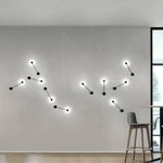 Voici Le Titre Transformé: Applique Design Artistique Lumineuse Modulaire Élégante Murale Chambre