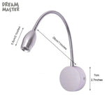 Voici Le Titre Transformé: Applique Lampe Led Orientable Design Élégante Murale Chambre