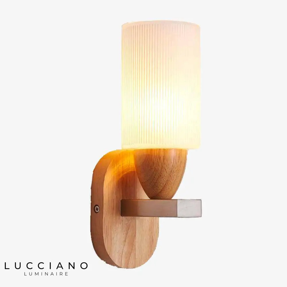 Voici Le Titre Transformé: Applique Led En Bois Élégant Design Minimaliste Murale Chambre
