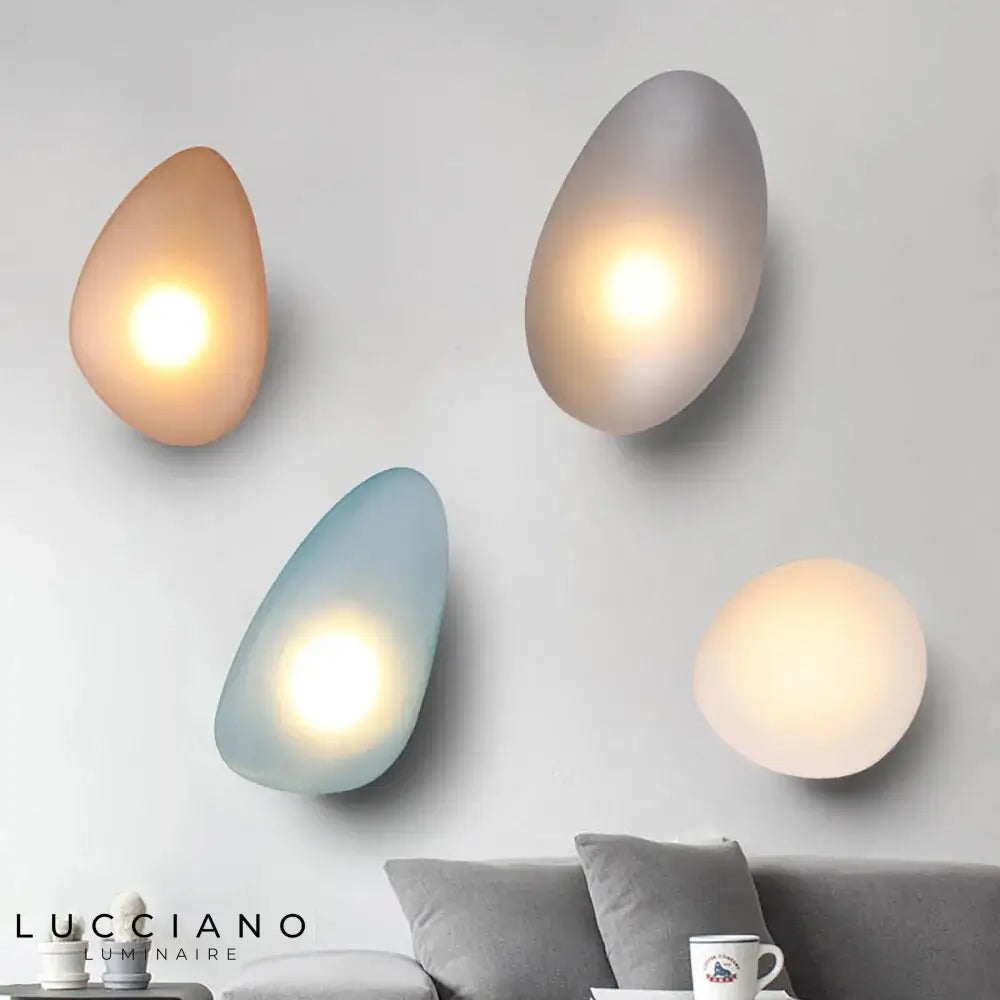 Voici Le Titre Transformé: Applique Led Nordique Design Élégant Lumineux Murale Chambre