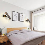 Voici Le Titre Transformé: Applique Murale Design Led Rectangles Aluminium Ajustable Chambre