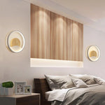 Voici Le Titre Transformé: Applique Murale Design Led Ronde Lumineuse Élégante Chambre