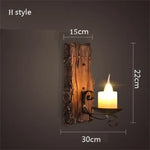 Voici Le Titre Transformé: Applique Murale Industrielle Vintage Rétro Design Lumineux H / Blanc