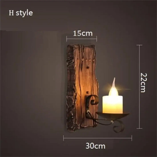 Voici Le Titre Transformé: Applique Murale Industrielle Vintage Rétro Design Lumineux H / Blanc