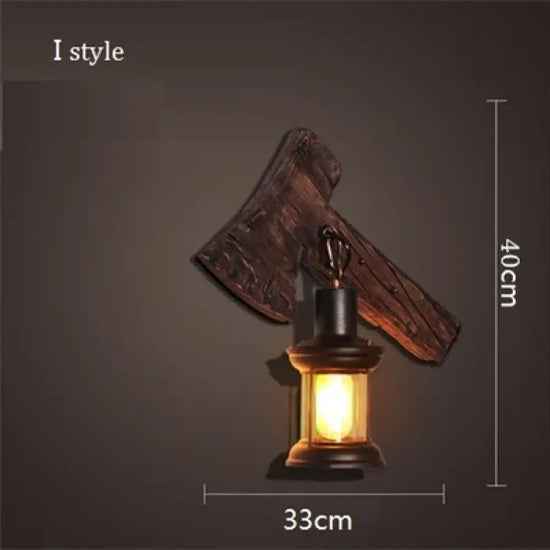 Voici Le Titre Transformé: Applique Murale Industrielle Vintage Rétro Design Lumineux Je / Blanc