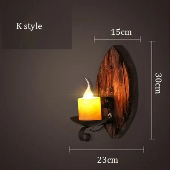 Voici Le Titre Transformé: Applique Murale Industrielle Vintage Rétro Design Lumineux K / Blanc