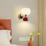 Voici Le Titre Transformé: Applique Murale Lampe Originale Orange Douceur Chambre