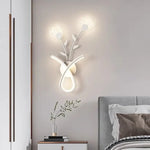 Voici Le Titre Transformé: Applique Murale Led Acrylique Élégante Design Chambre