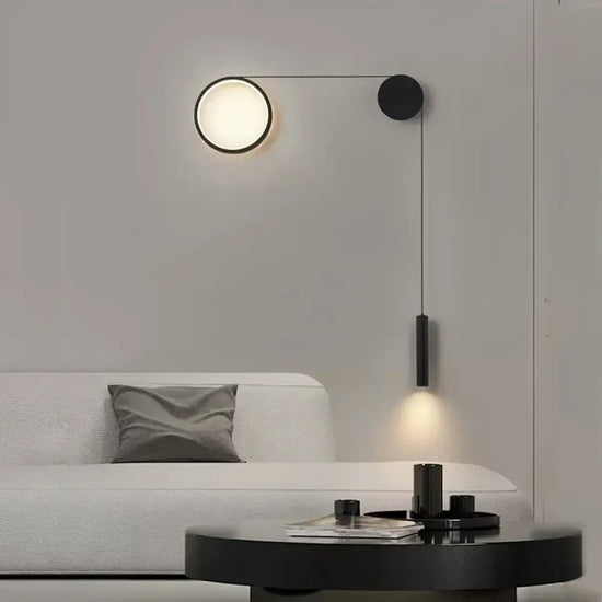 Voici Le Titre Transformé: Applique Murale Led Élégante Minimaliste Design Chambre