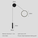 Voici Le Titre Transformé: Applique Murale Led Élégante Minimaliste Design Chambre